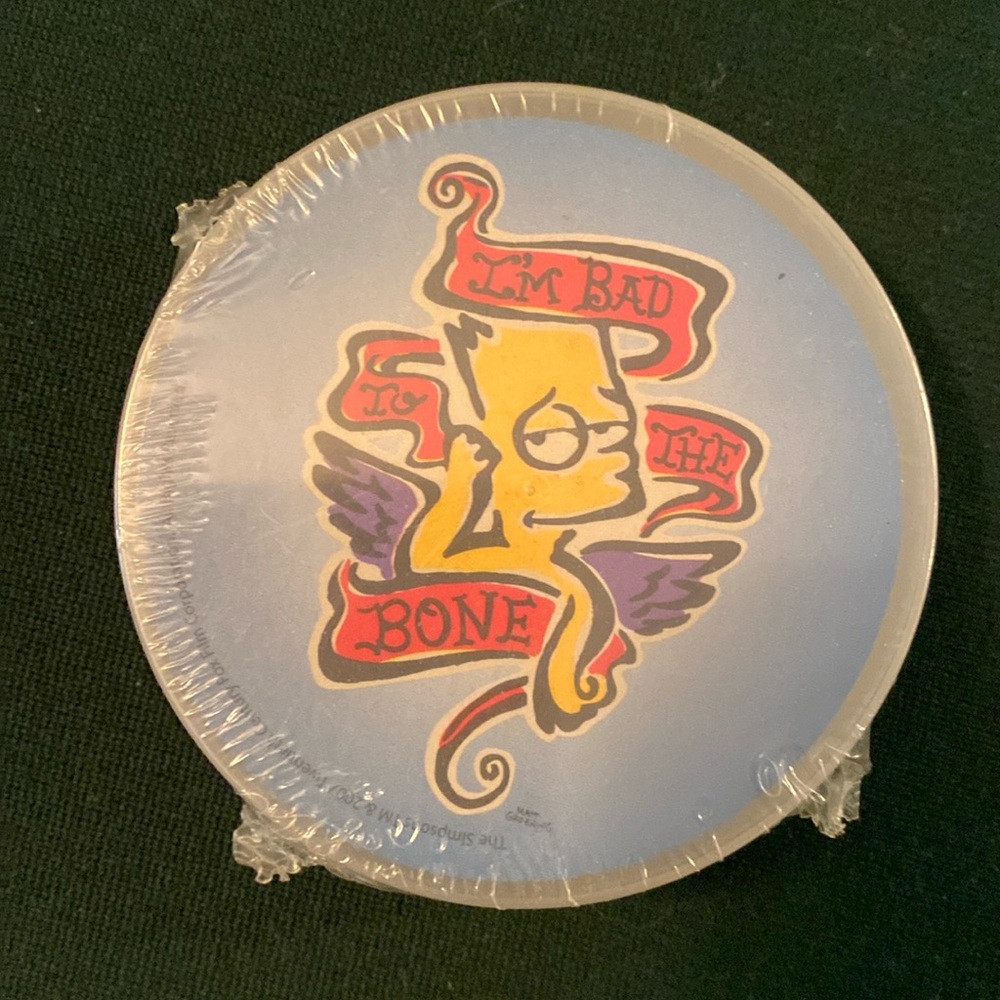 The Simpsons Round Cards NWT Factory Sealed